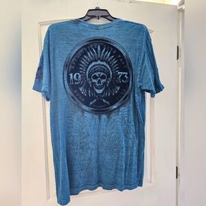 Affliction Live Fast Mens Tshirt 2 XL